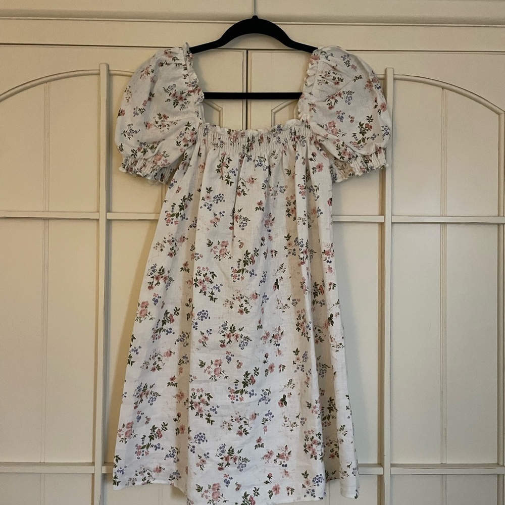 Reformation Linen Mini Dress